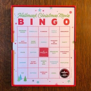 NEW Hallmark Christmas Movie Bingo Game tear-off page pad